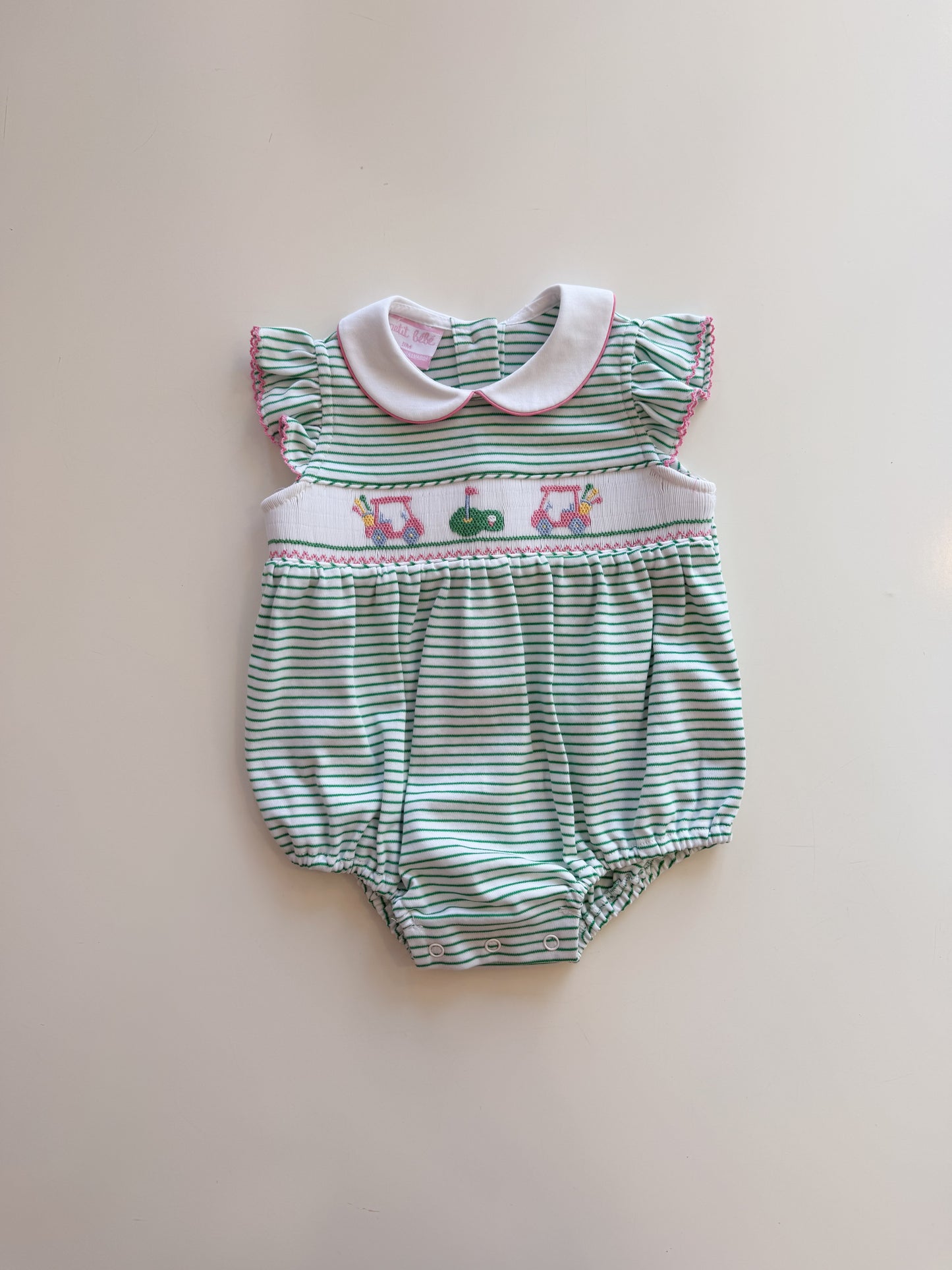 Golf Green Stripe Bubble