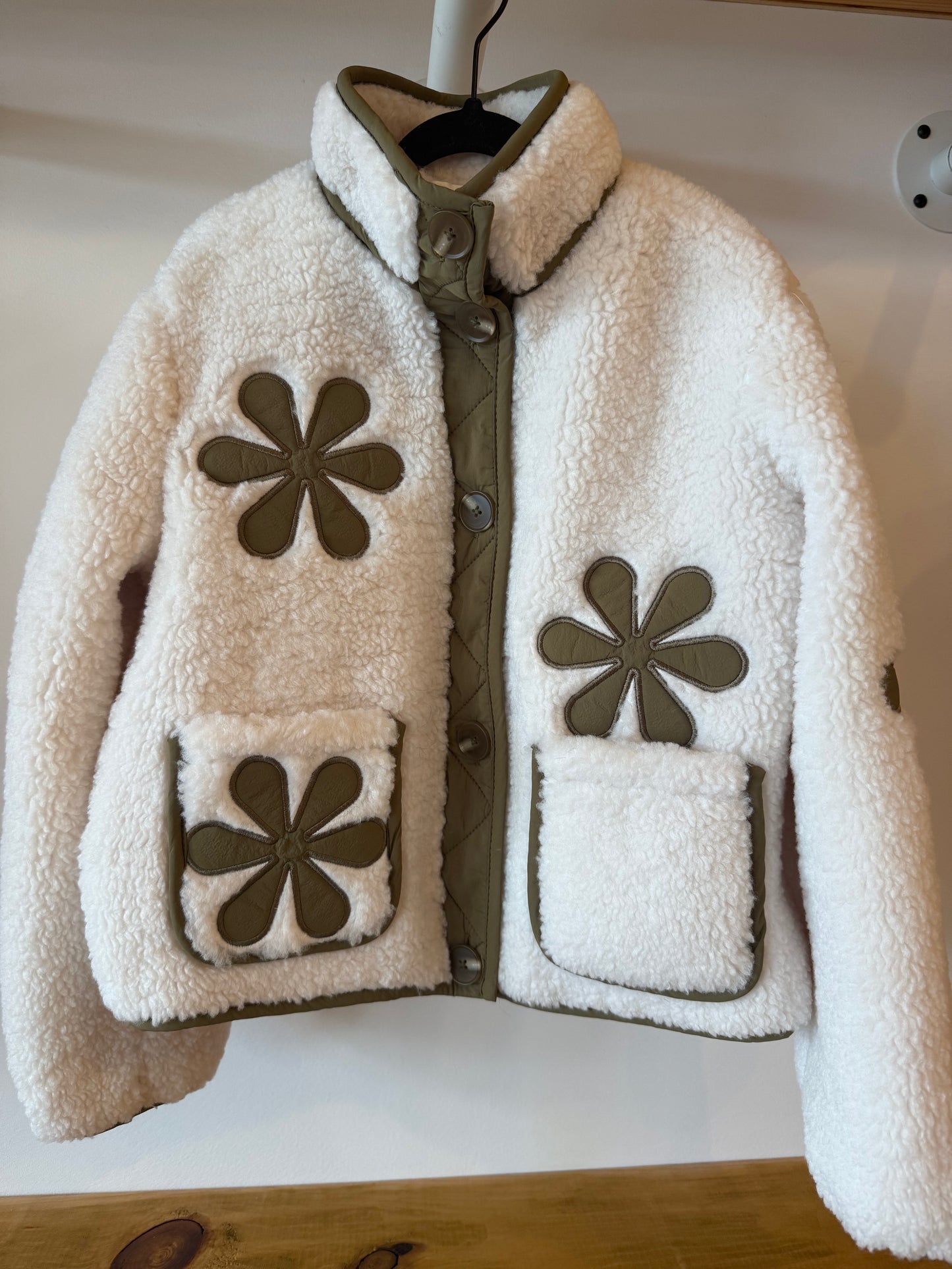 Fleece Flower Jacket