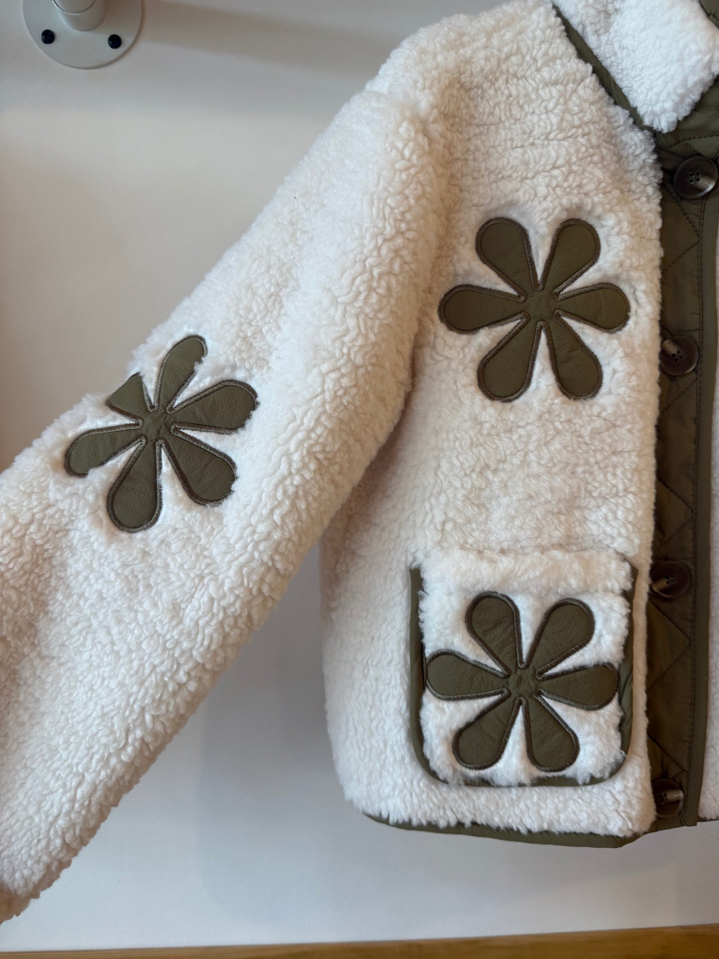 Fleece Flower Jacket