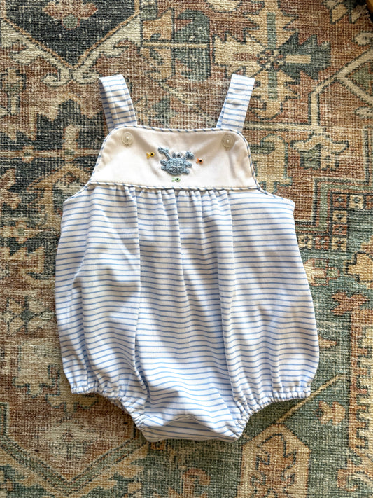 Crab blue Stripe Bubble