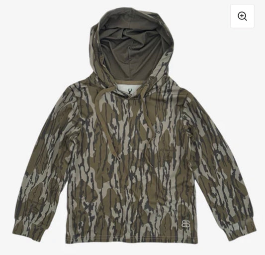 CoolShadeTM mack performance hoodie || mossy oak® original bottomland®