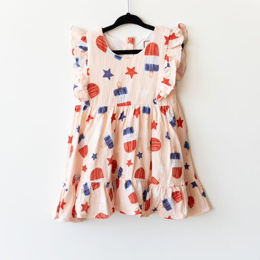 Bomb Pop Dakota Gauze Dress