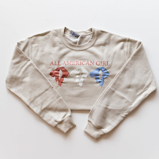 All American Girl Adult Sweatshirt