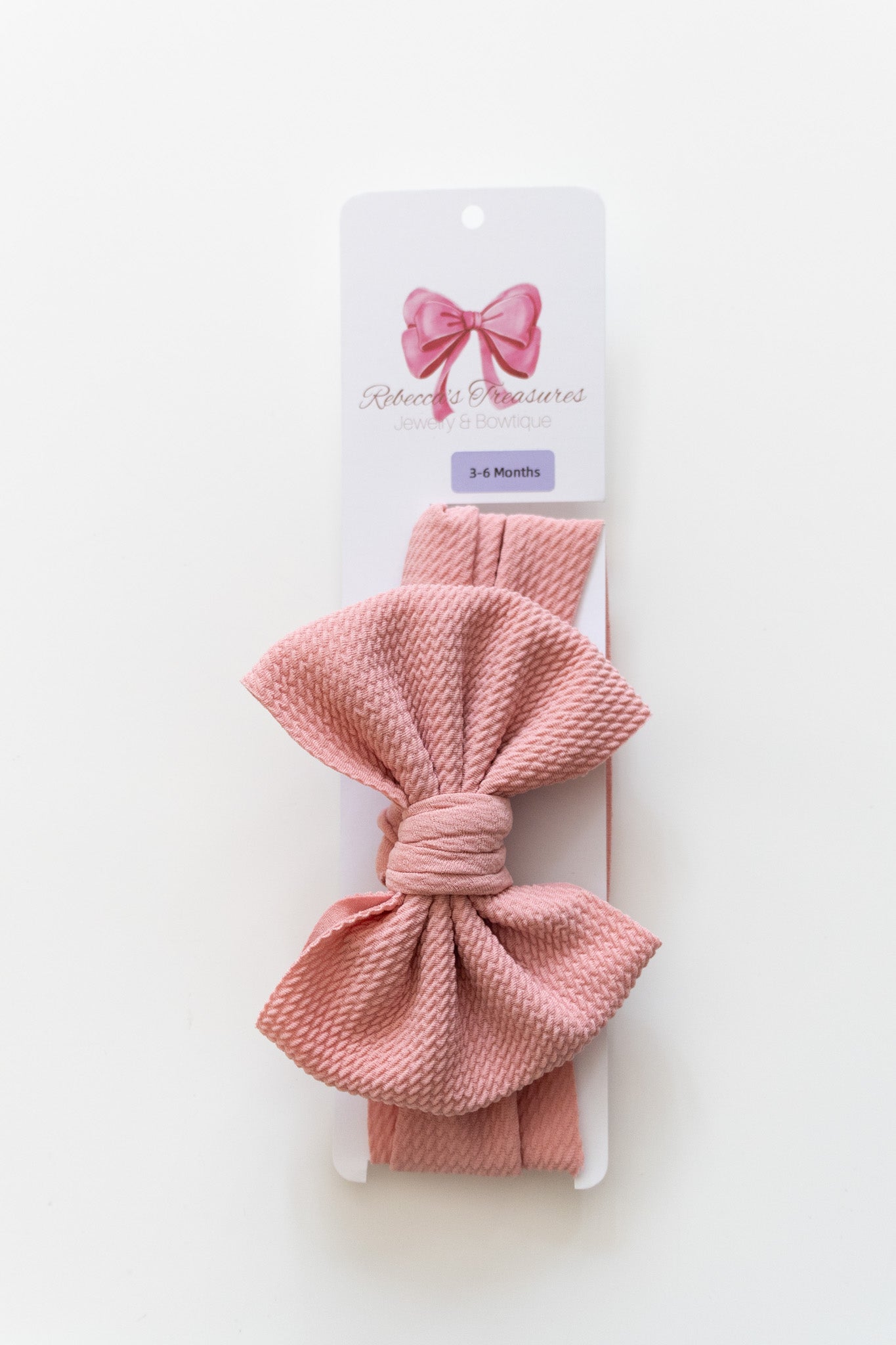 Wide Band Bow Headband