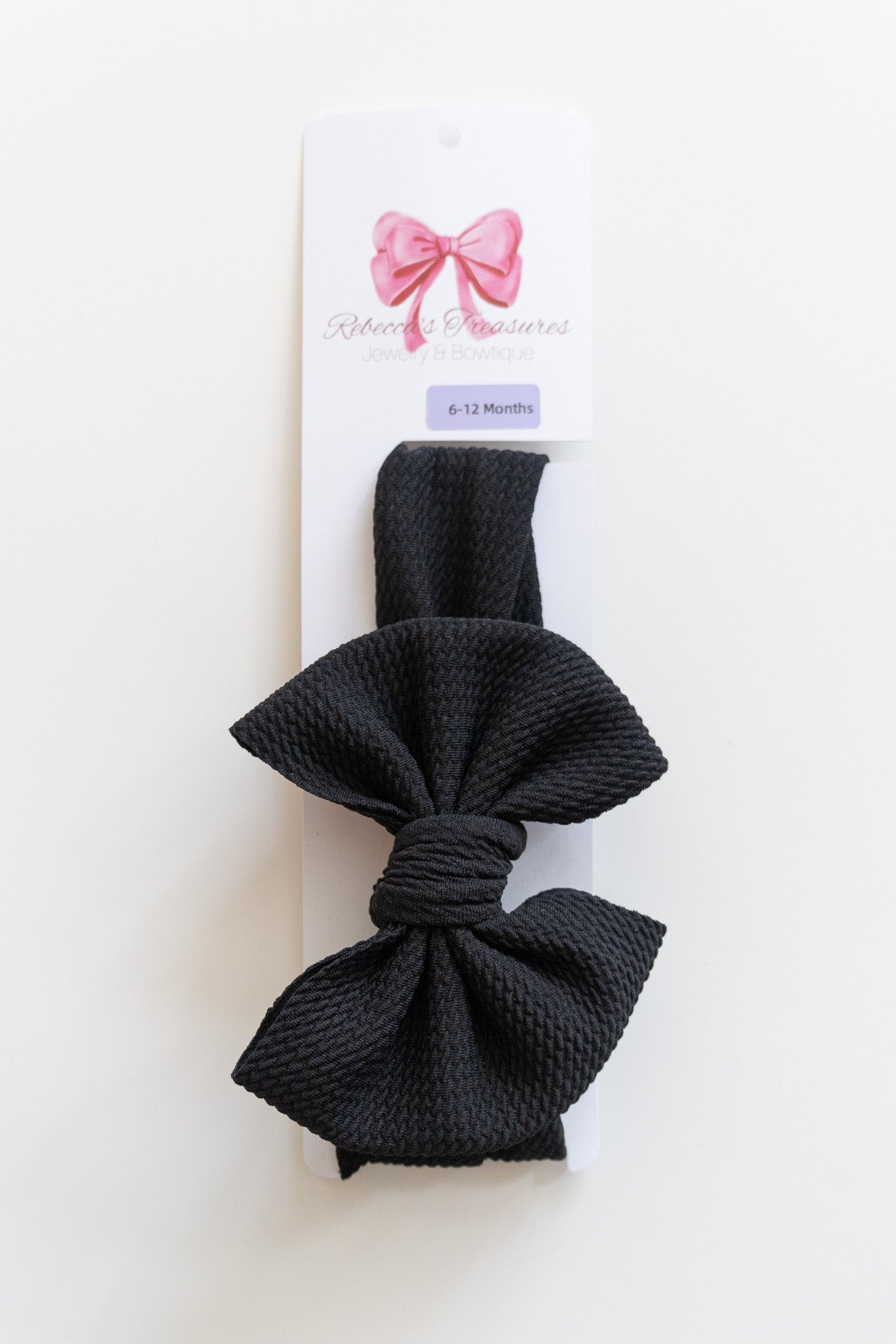 Wide Band Bow Headband