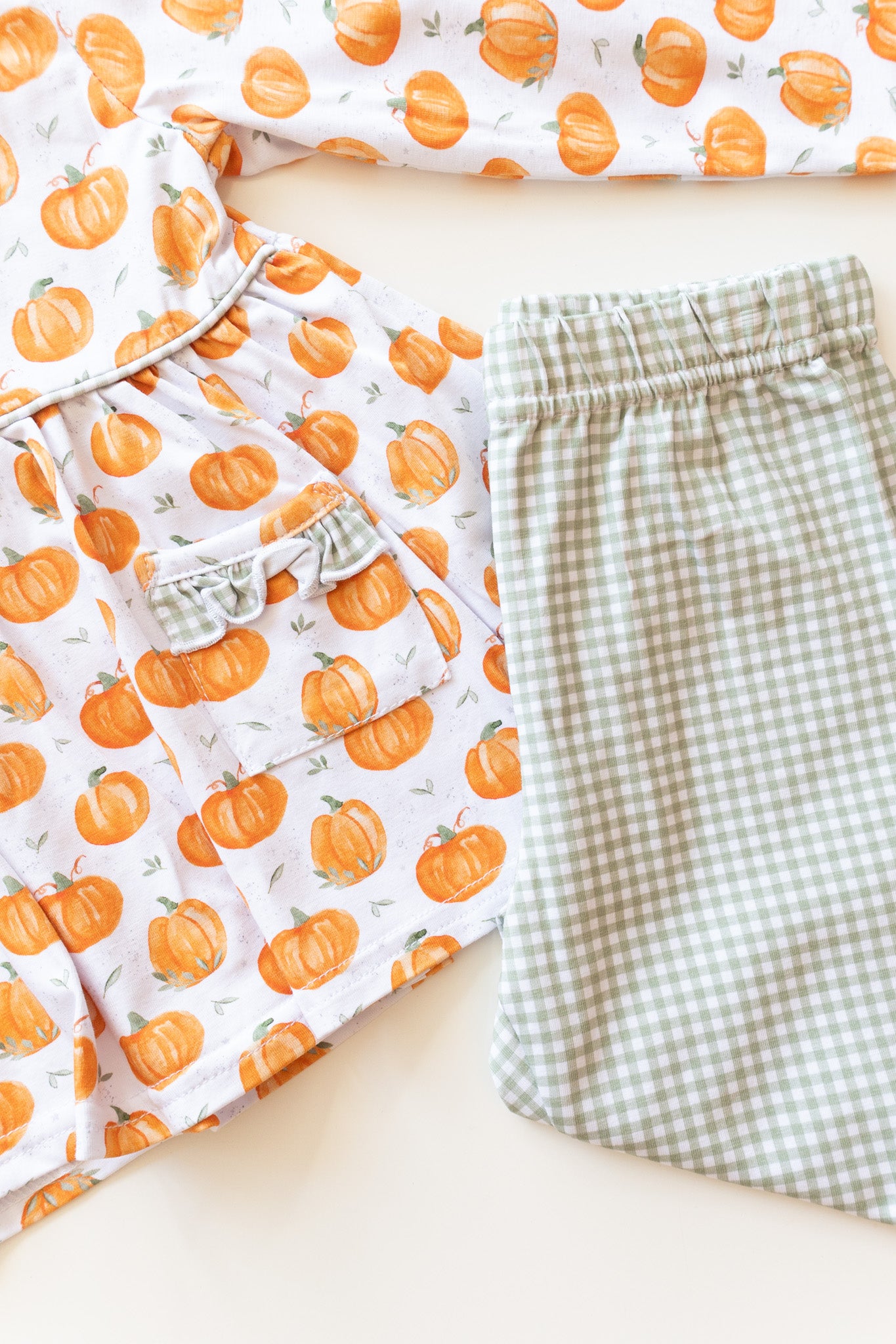 Pumpkin Path girls Legging Set