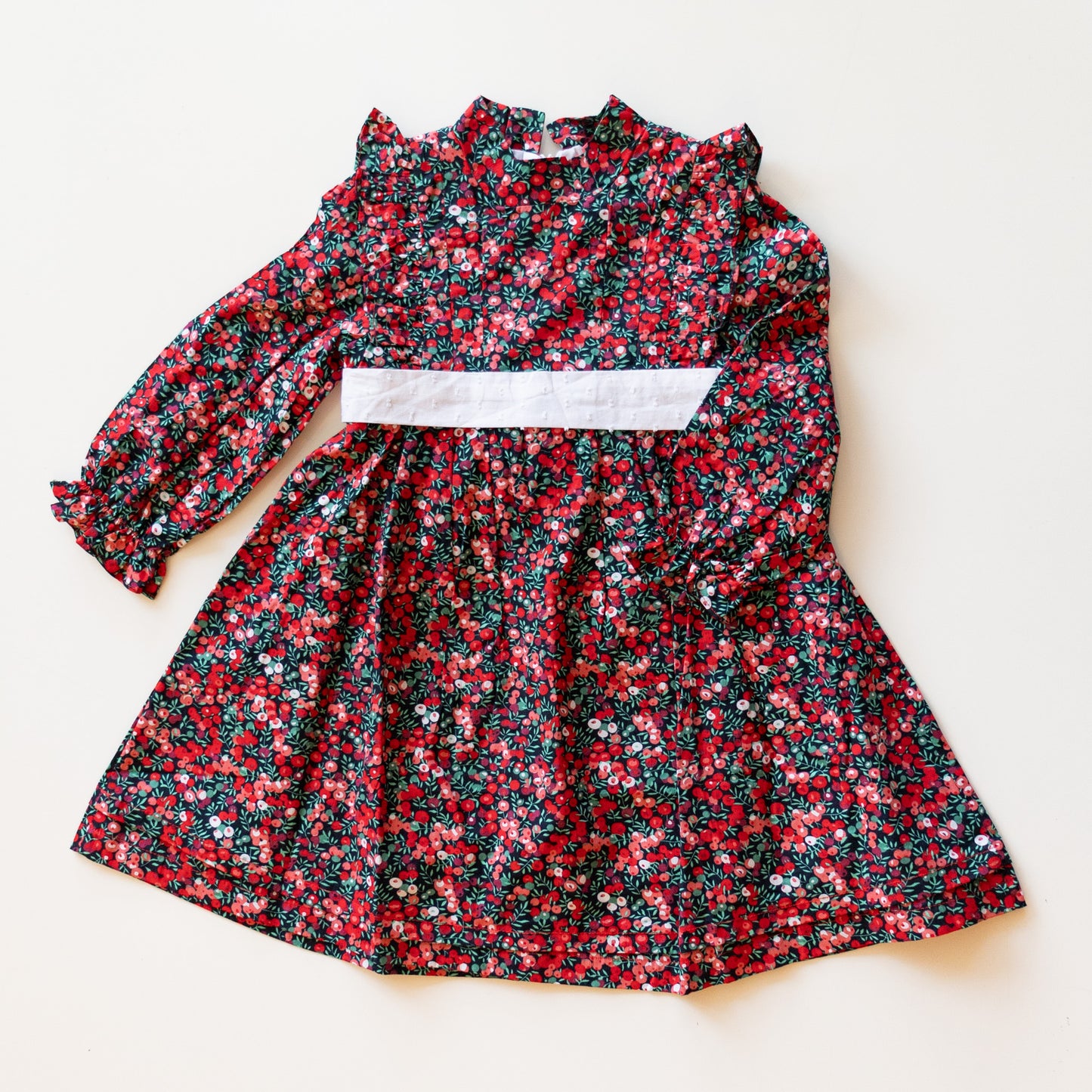 Eliza Red Poppy Dress