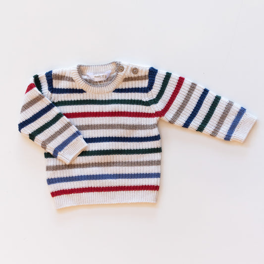 Stripe Knit Sweater