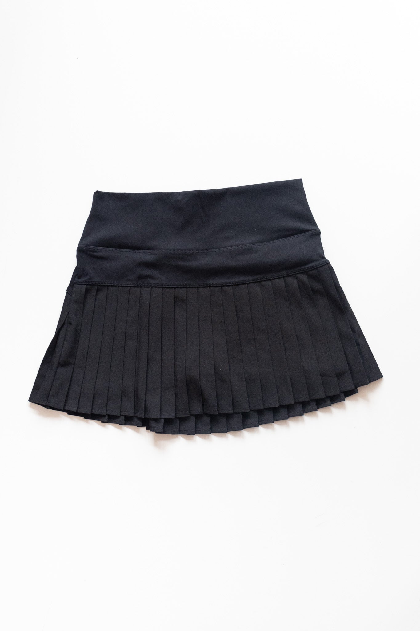 Black Pleated Skort