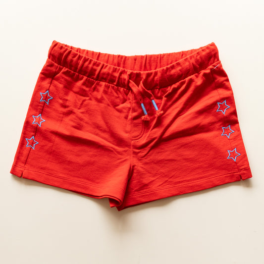 Star Embroidered Shorts