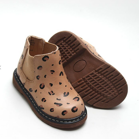 Cheetah Chelsea Boots