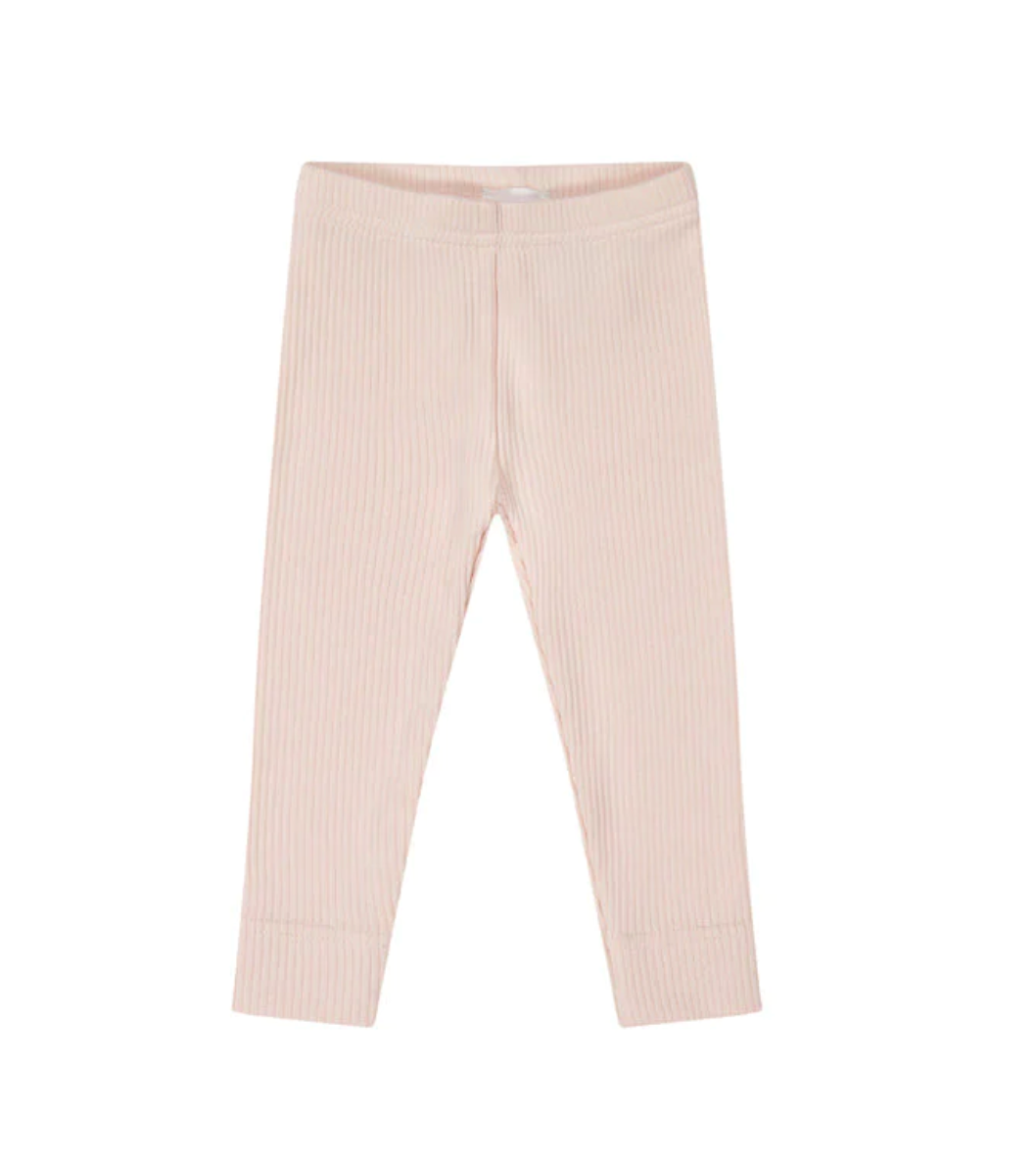 Organic Cotton Modal Elastane Legging - Ballet Pink