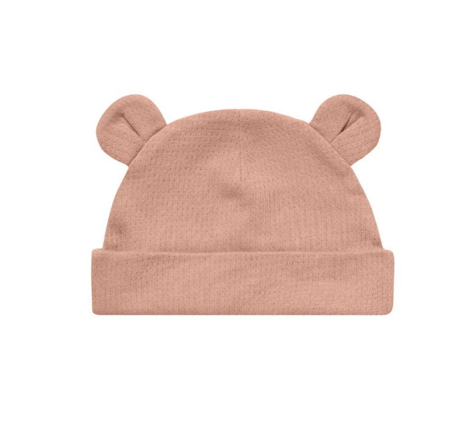 Baby Bear Beanie-Rose