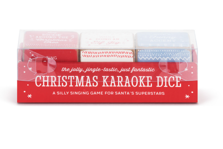 Christmas Karaoke Dice Set