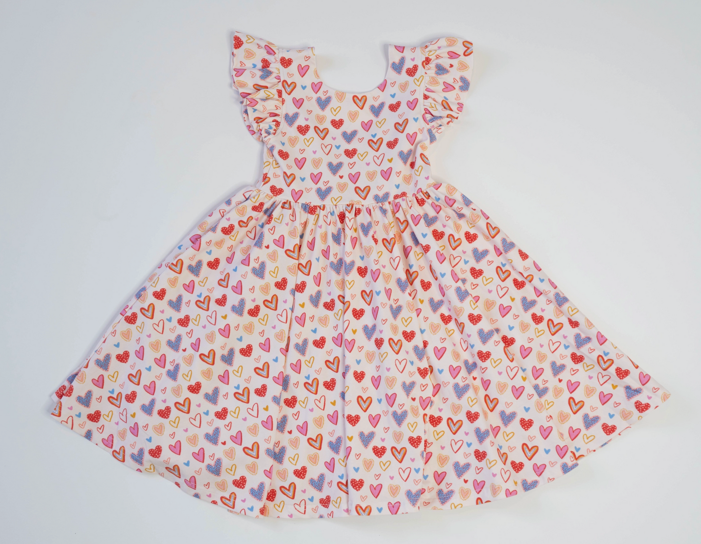 Olivia Dress in Heart Felt