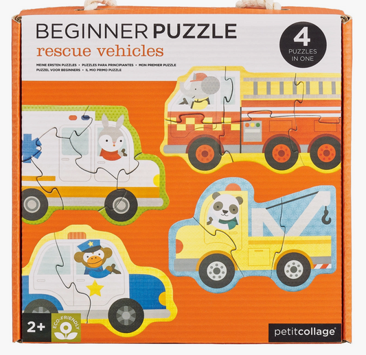 Rescue Vehicles Beginner Puzzle