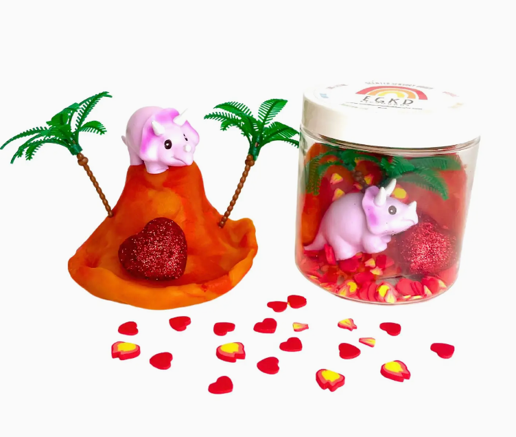 Valentine Axolotl "I Love You A Lotl" Mini Dough To Go