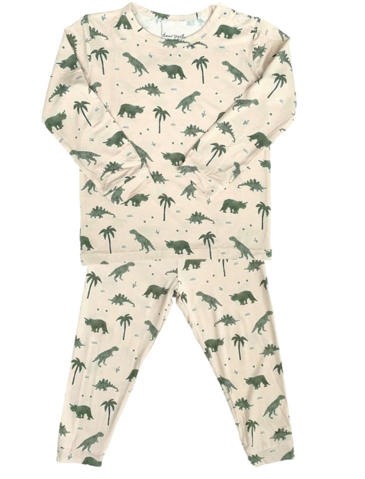 Toddler Pajama Set in Dino-Snores