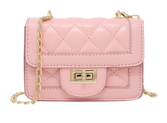 Tiny Classic Quilted Mini Purse