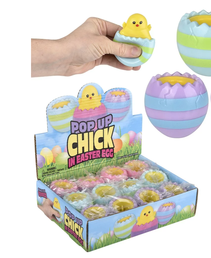 Squeezy Pop Up Hatching Chick