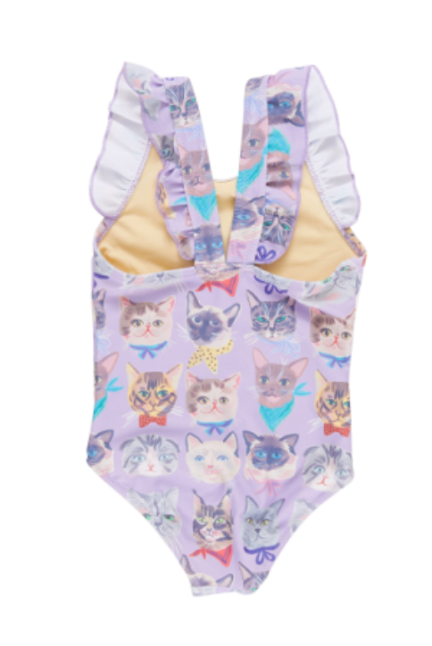 Liv Lavender Cool Cats Swimsuit
