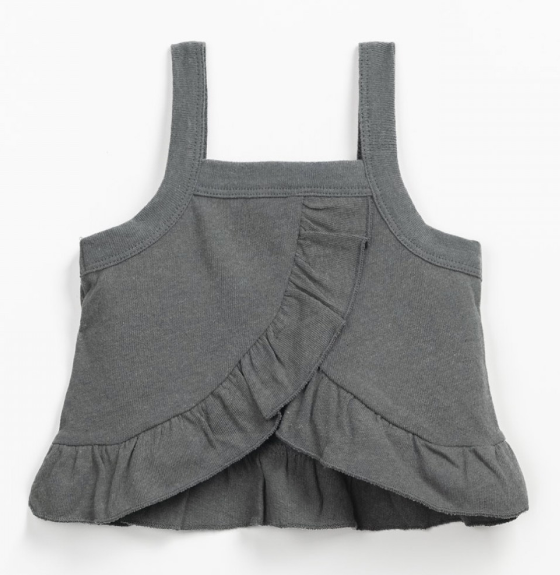 Charcoal Top with double-layered back