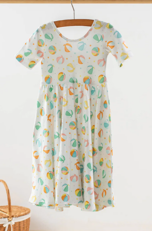 Beach Bum Organic Cotton Twirl Dress