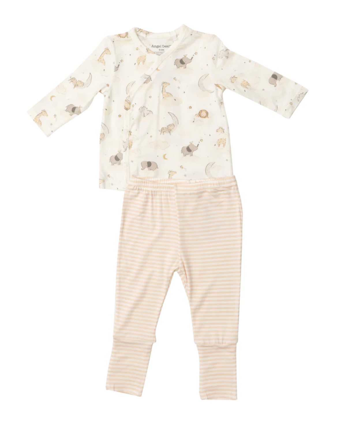 TMH SET WITH ROLL OVER CUFF PANT - DREAMY SAFARI