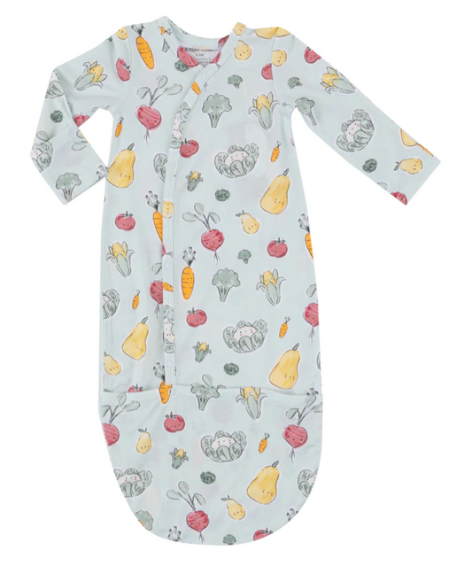 Watercolor Baby Veggies Bundle Gown