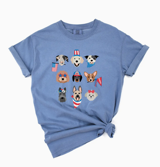 Patriotic Pups Tee