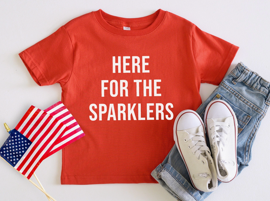 Here For The Sparklers Tee