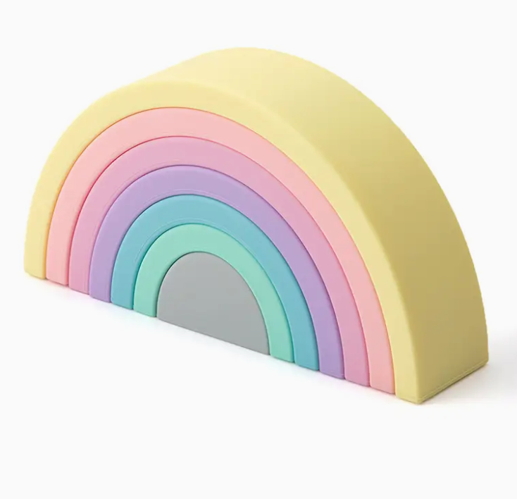 Pastel Rainbow Stacking Toy