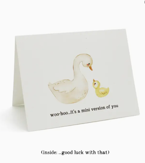 Baby Birth & Baby Shower Cards Unsolicited Advice