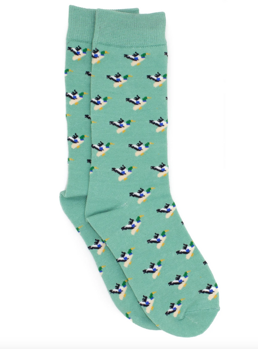 Breaking Water Lucky Duck Socks