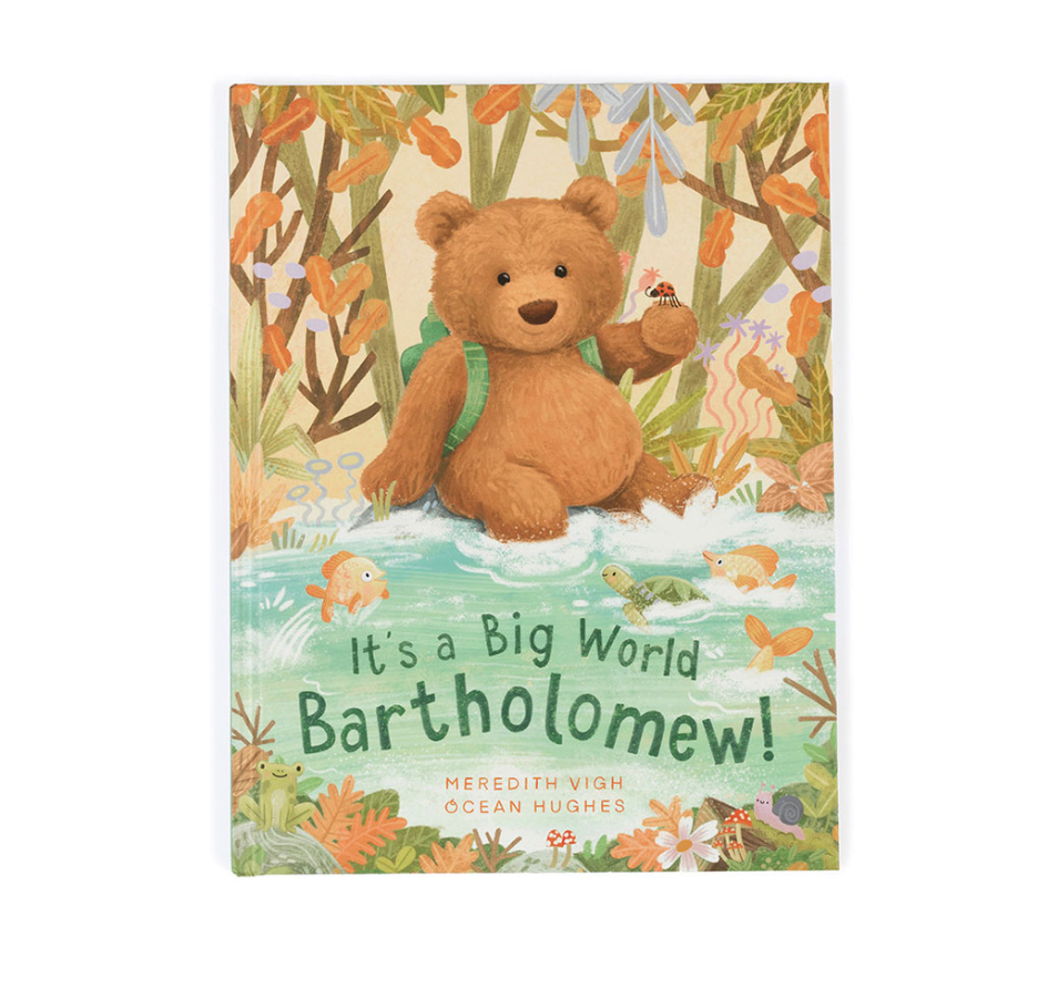 JellyCat It's A Big World Bartholomew Book