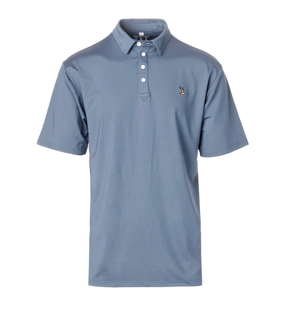 Youth Blue Roost Solid Polo