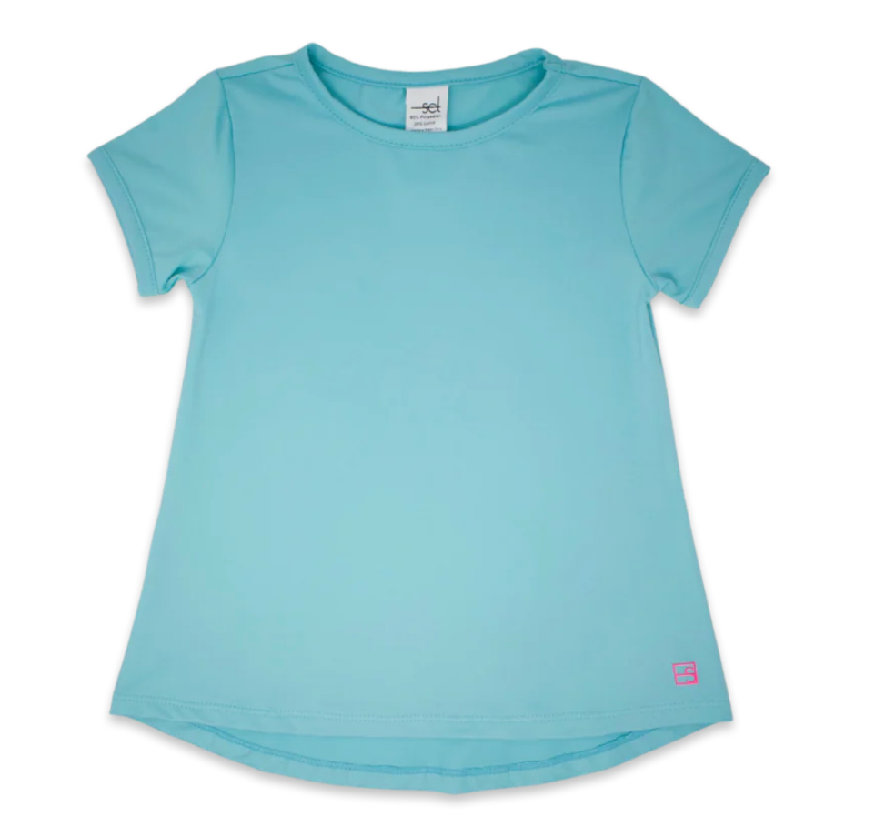 Totally Turquise Bridget Basic Tee