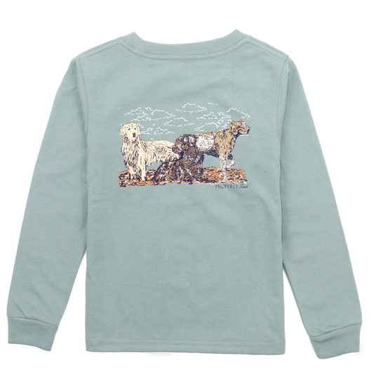 Boys Hunting Dogs LS Fog