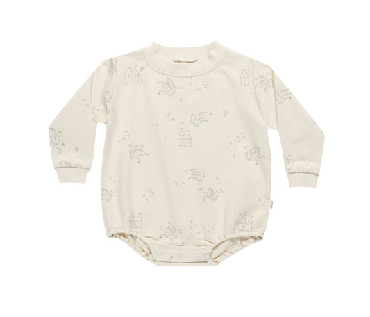 Dragons Crewneck Bubble Romper