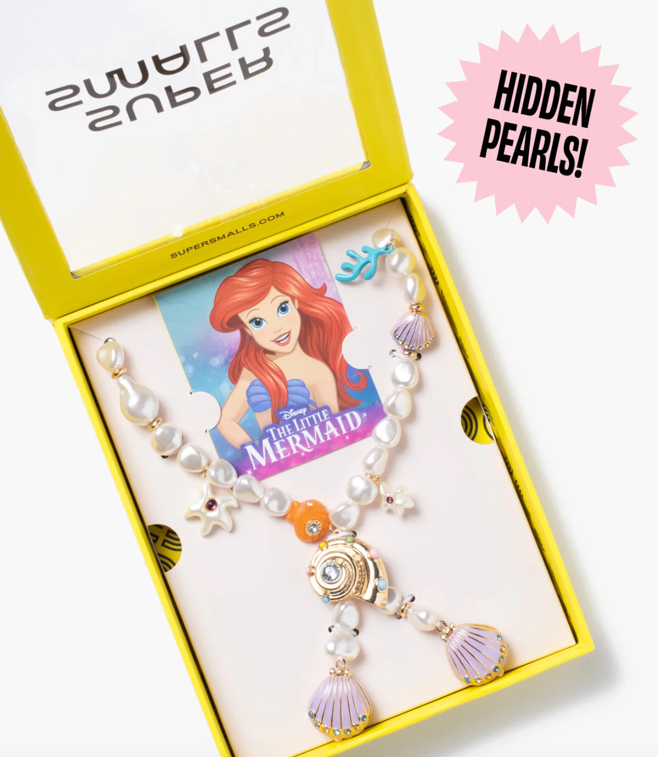 The Little Mermaid Shell Locket Necklace