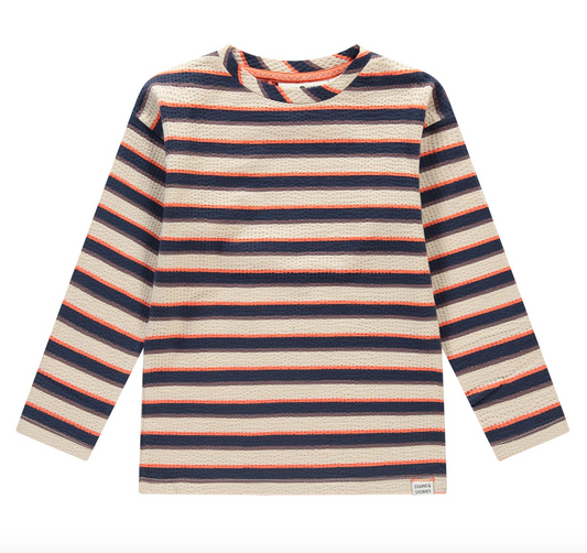 Boys Stripe Long Sleeve Shirt