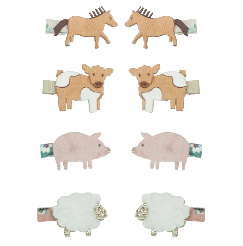 Farm Animal Mini Clips