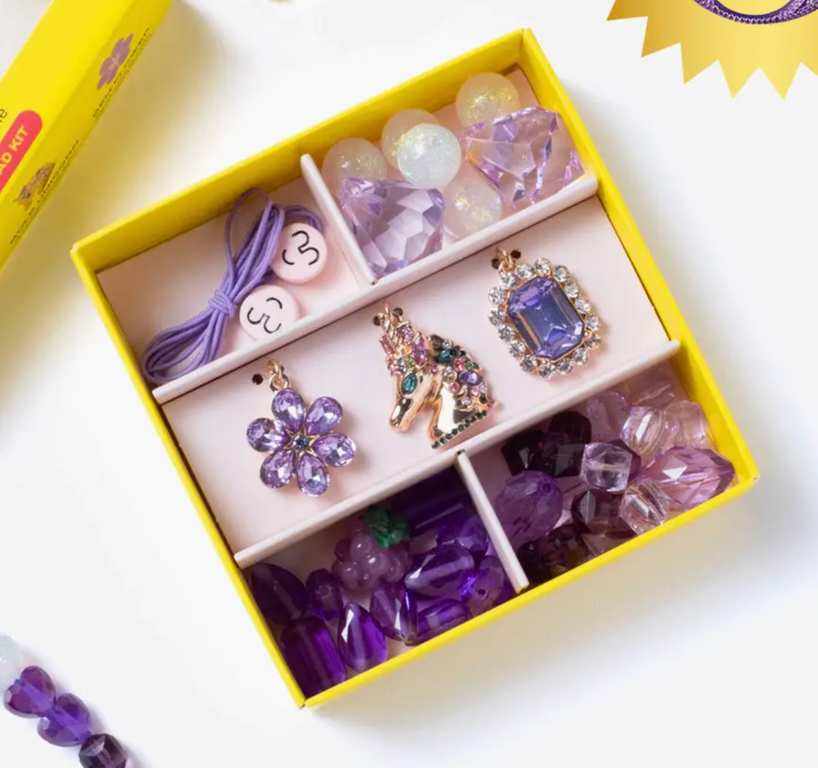 Purple Charm Bead Kit