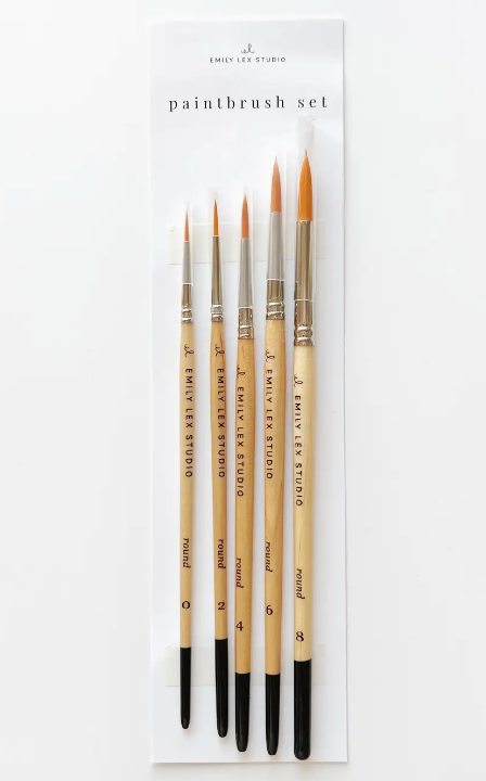 Watercolor Paintbrush Set