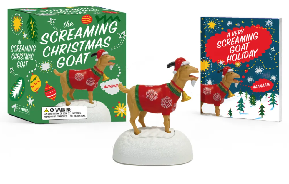 Screaming Christmas Goat