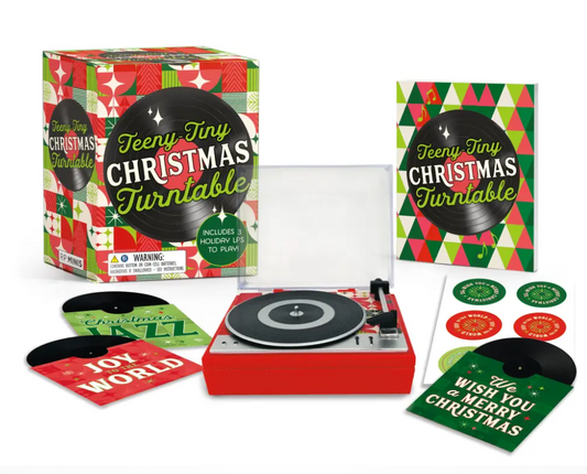 Teeny Tiny Christmas Record Player