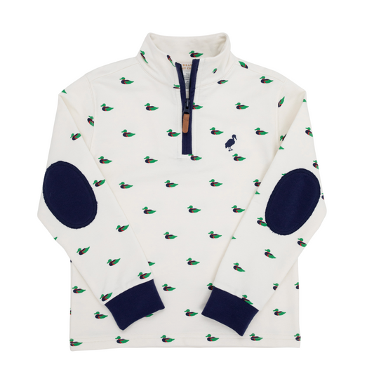 Hayward Half Zip Golf Club Quack Quacks/Nantucket Navy