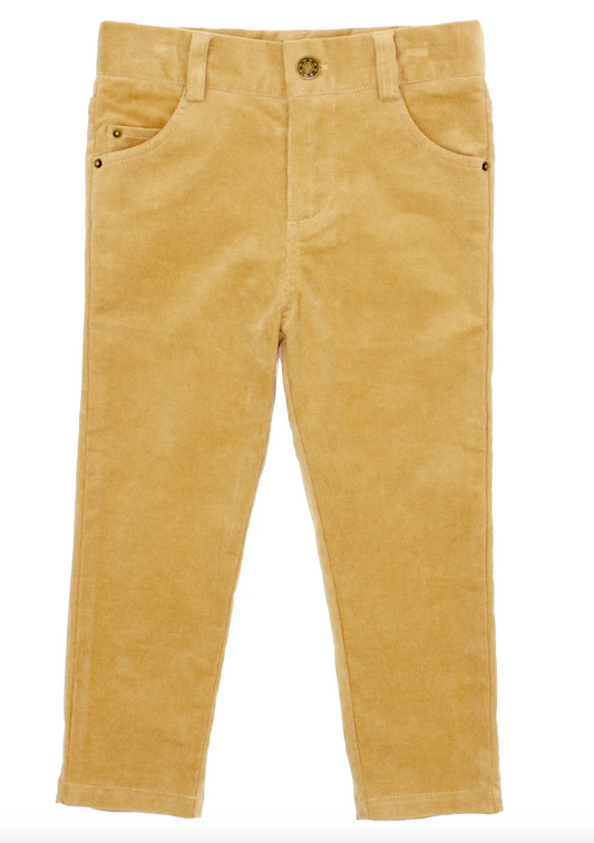 Boys Pinwale Cord Pant Camel