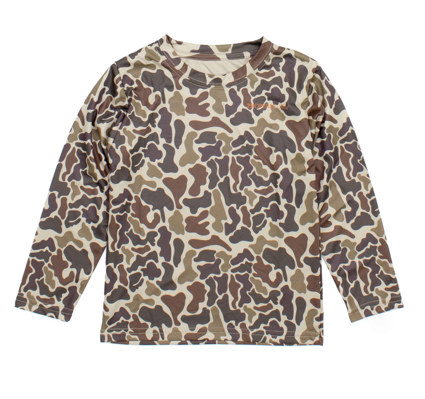 Boys Sportsman Performance LS Vintage Camo