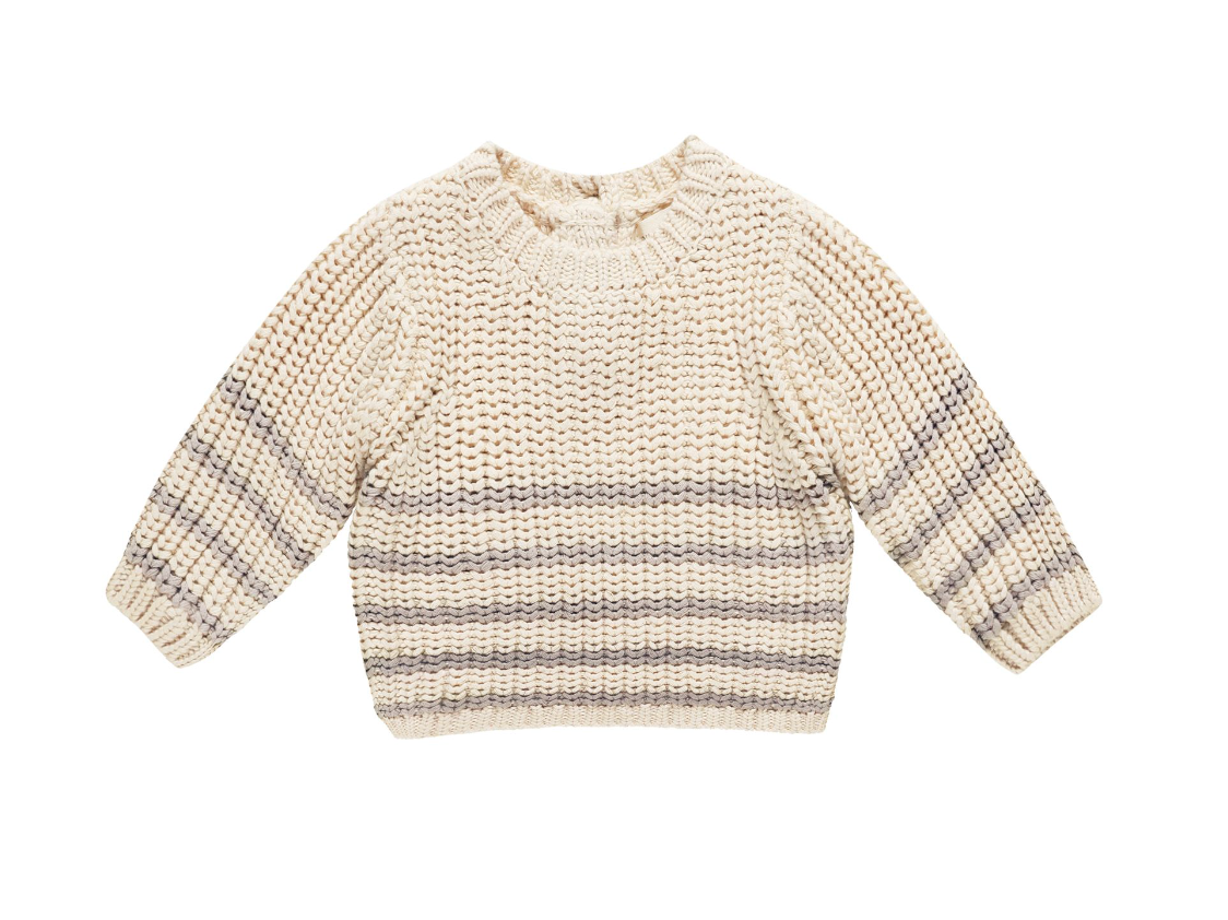 Rex Sweater Fog Stripe